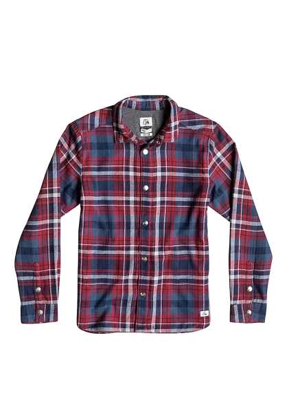 Quikargento New Francis Town - Blu Bambini Estate Shirts (P9434)